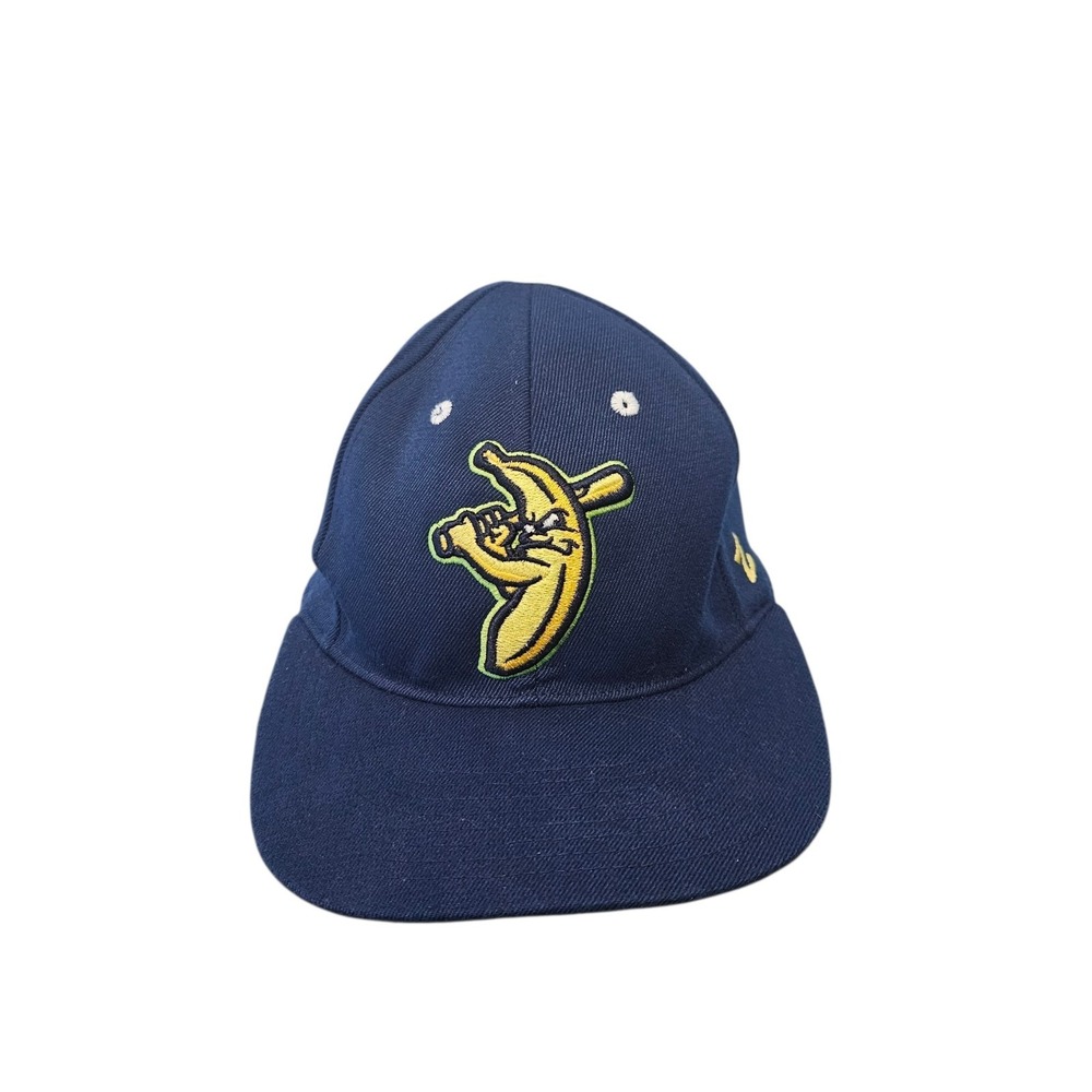 Zephyr Stretch Official Savannah Bananas Game Baseball Hat/Cap - Blue - Medium